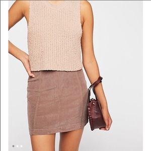 modern femme cord mini